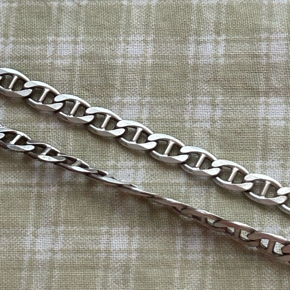 .925 silver high quality from italy 24 inch chain - Picture 1 of 5